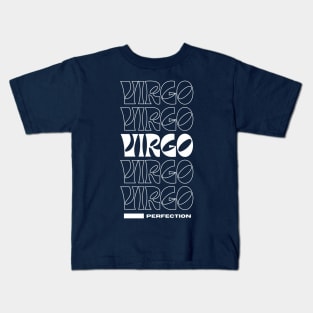 Virgo Zodiac design retro Kids T-Shirt